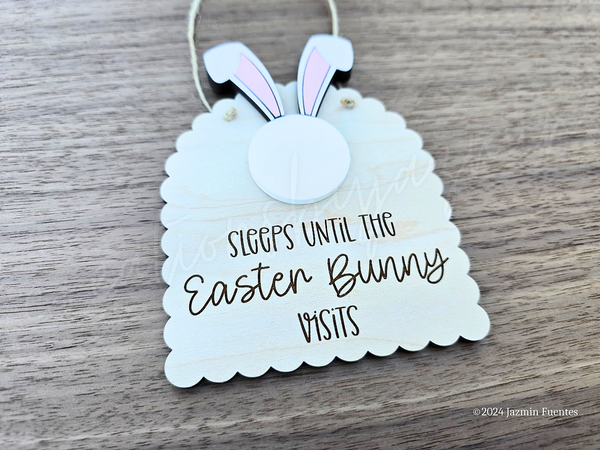 Easter Countdown Sign, Dry Erase Easter Sign