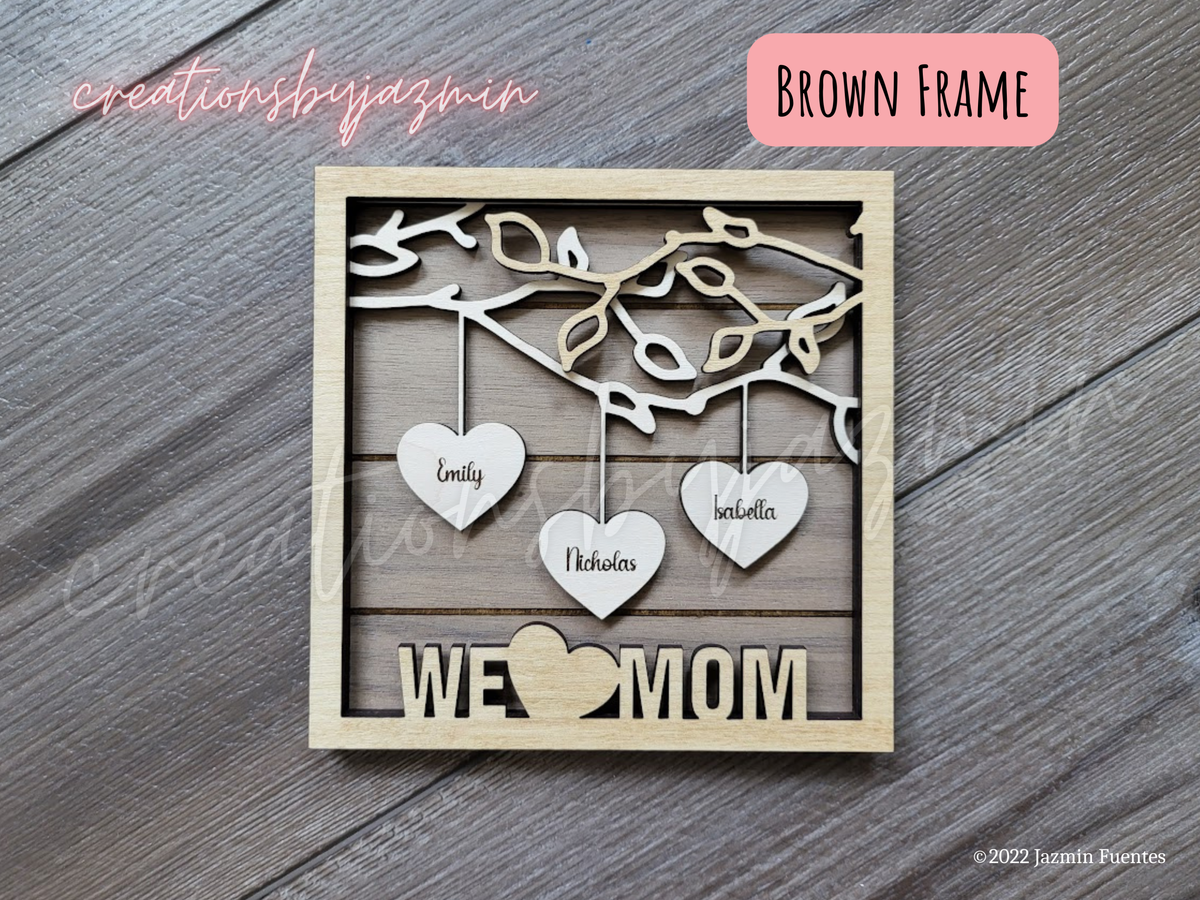 Personalized Family Tree Signs for Mother's Day - Customized and Unique  Gifts for Mom – tauezhon