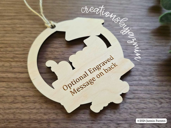 2024 Graduation Ornament, Graduation Car Charm, Personalized Graduate Ornament, 2025 Graduation