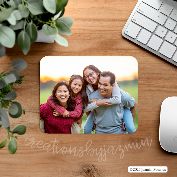 Photo Mousepad, Picture Mousepad, Custom Personalized Mousepad