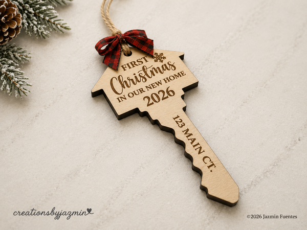 2026 New Home Christmas Ornament, First Christmas, Housewarming Gift Ornaments