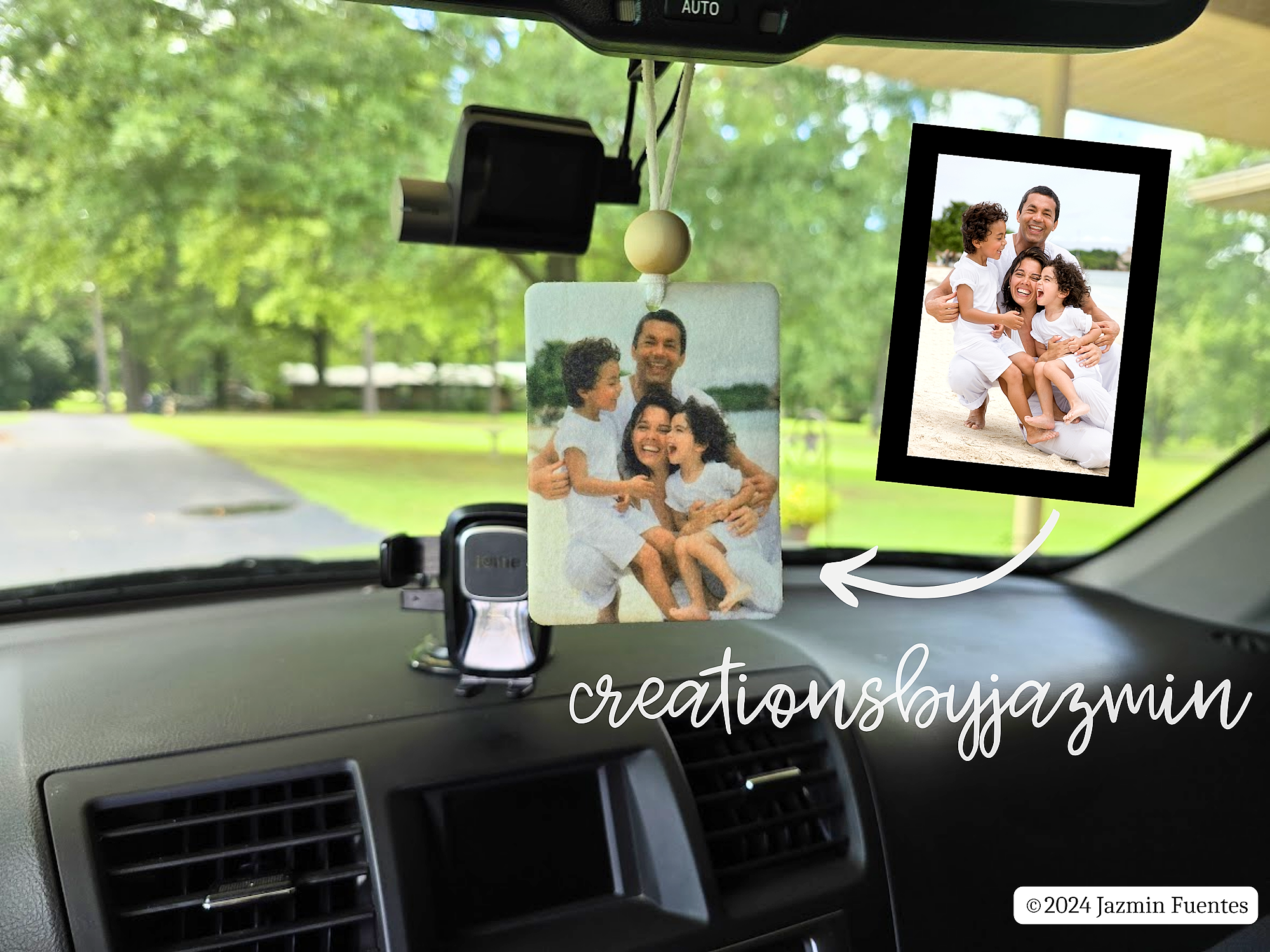 Photo Car Air Freshener, Picture Car Freshie, Personalized Car Air Freshener, Photo Gift