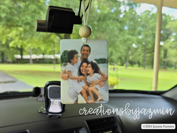 Photo Car Air Freshener, Picture Car Freshie, Personalized Car Air Freshener, Photo Gift