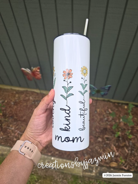 Mother's Day Tumbler, Gift for Mom, Personalized Cup