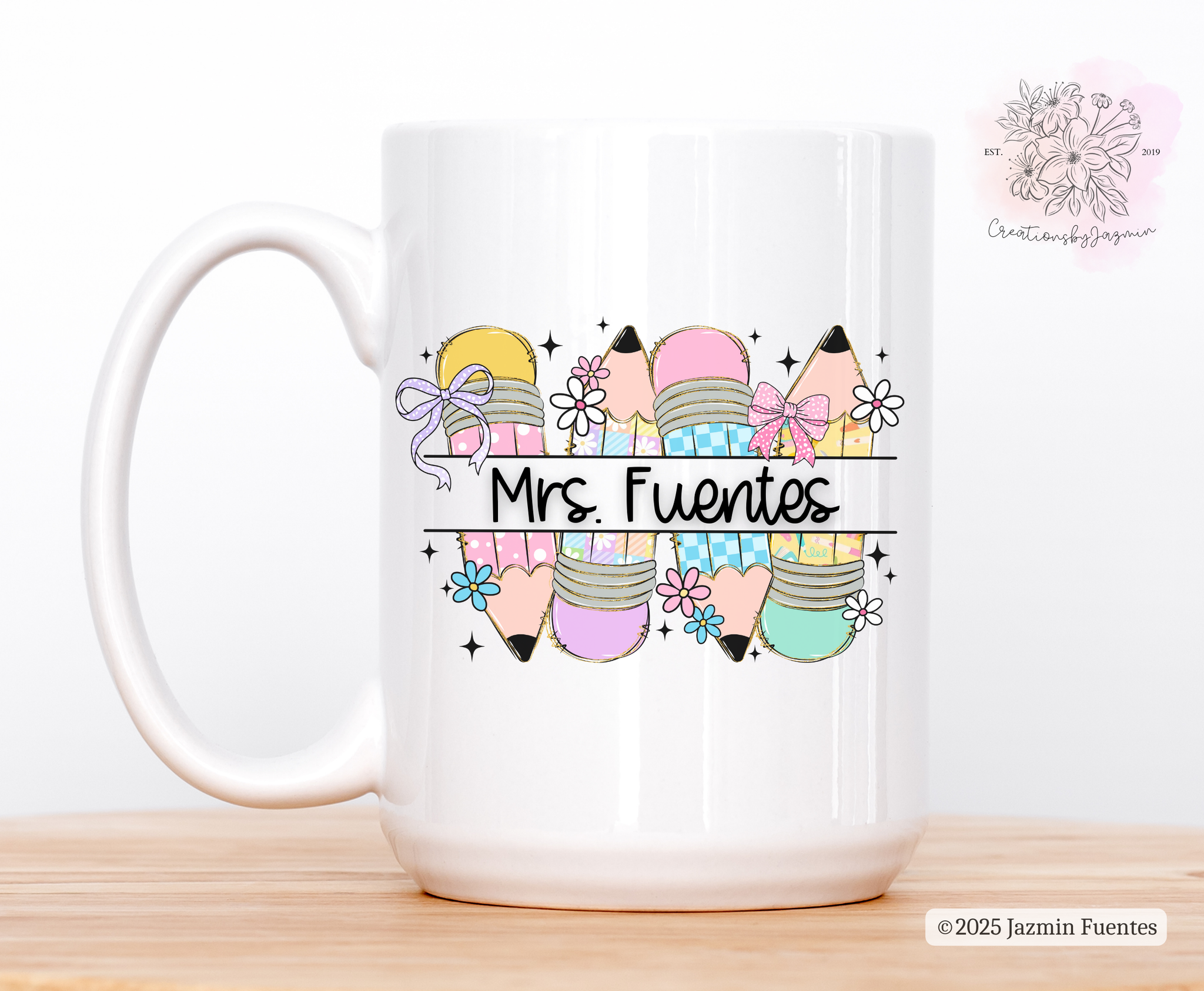 Teacher Gift Mug | Personalized Teacher Appreciation Coffee Cup | Back to School