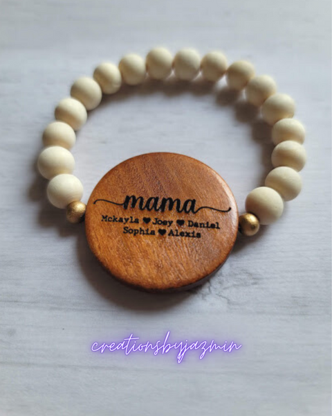 Mother's Day Gift, Personalized Bracelet For Mom