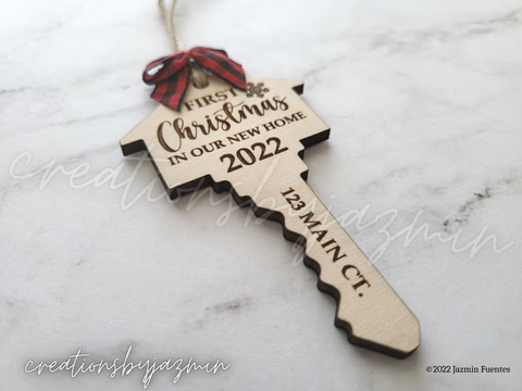 2024 New Home Christmas Ornament, First Christmas, Housewarming Gift Ornaments