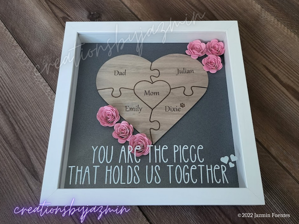Mother's day hot sale shadow box ideas