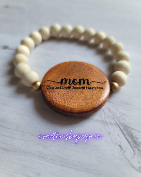 Mother's Day Gift, Personalized Bracelet For Mom