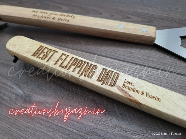 Father's Day Gift, Personalized Gift For Dad, BBQ Grilling Spatula